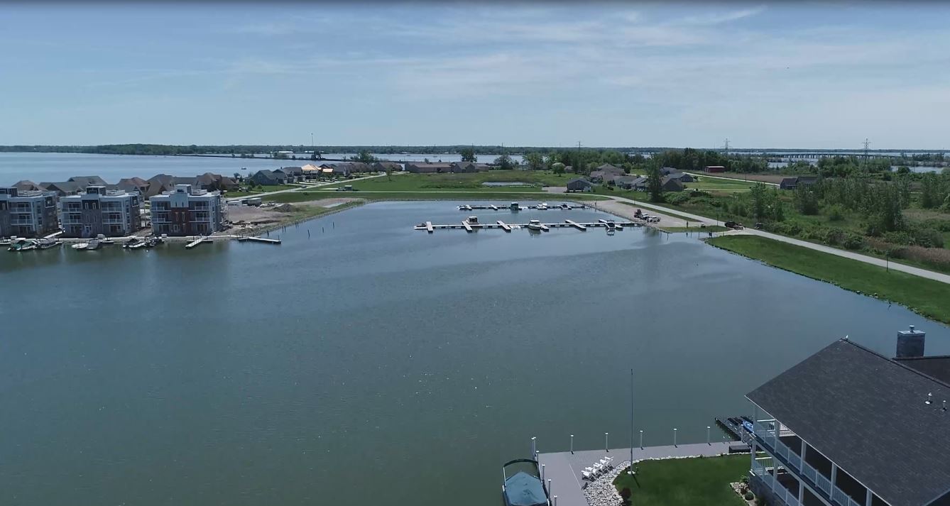 Marina Lake Erie Boat Docks Marblehead Estates Ohio
