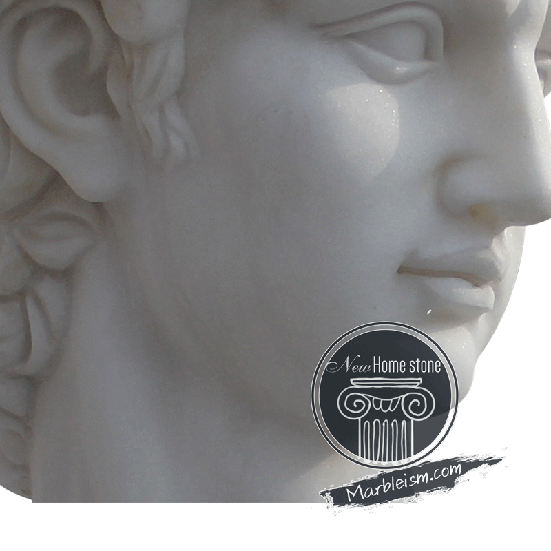Marble busttopnotch handcarved Roman marble statue bust