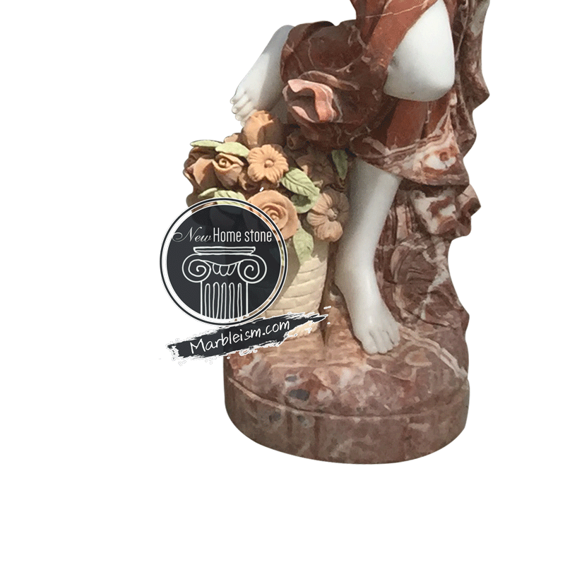 Dancing Four Seasons Goddess SculptureMarble statue for garden, Greek