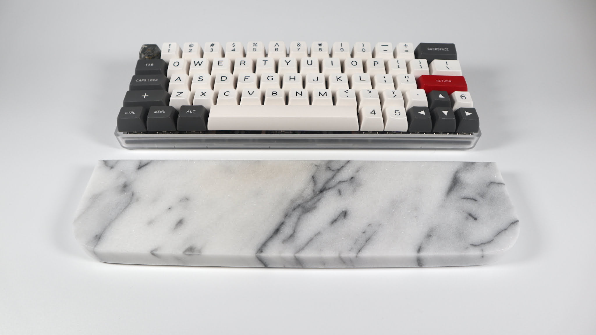 White Marble Wrist Rest MarbleK