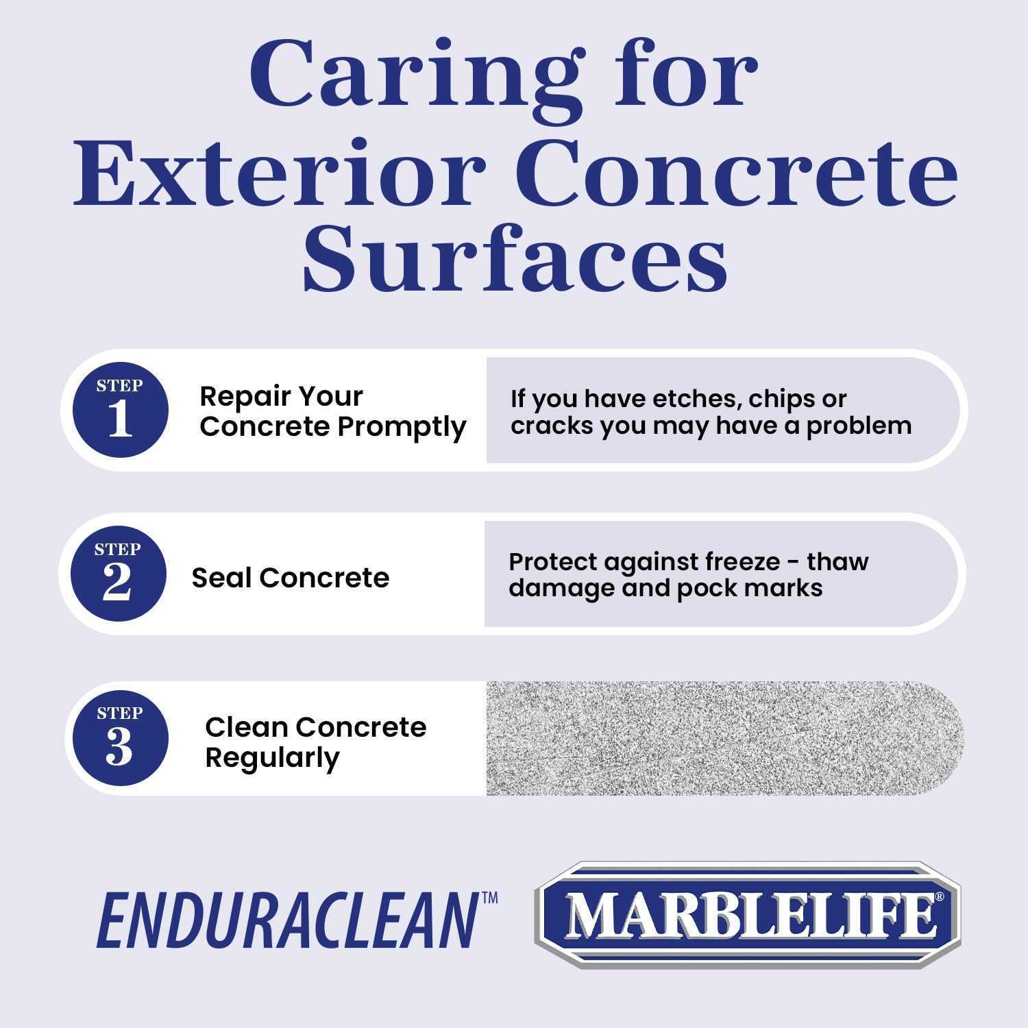 Concrete Cleaner for Driveways, Sidewalks, and Patios MARBLELIFE
