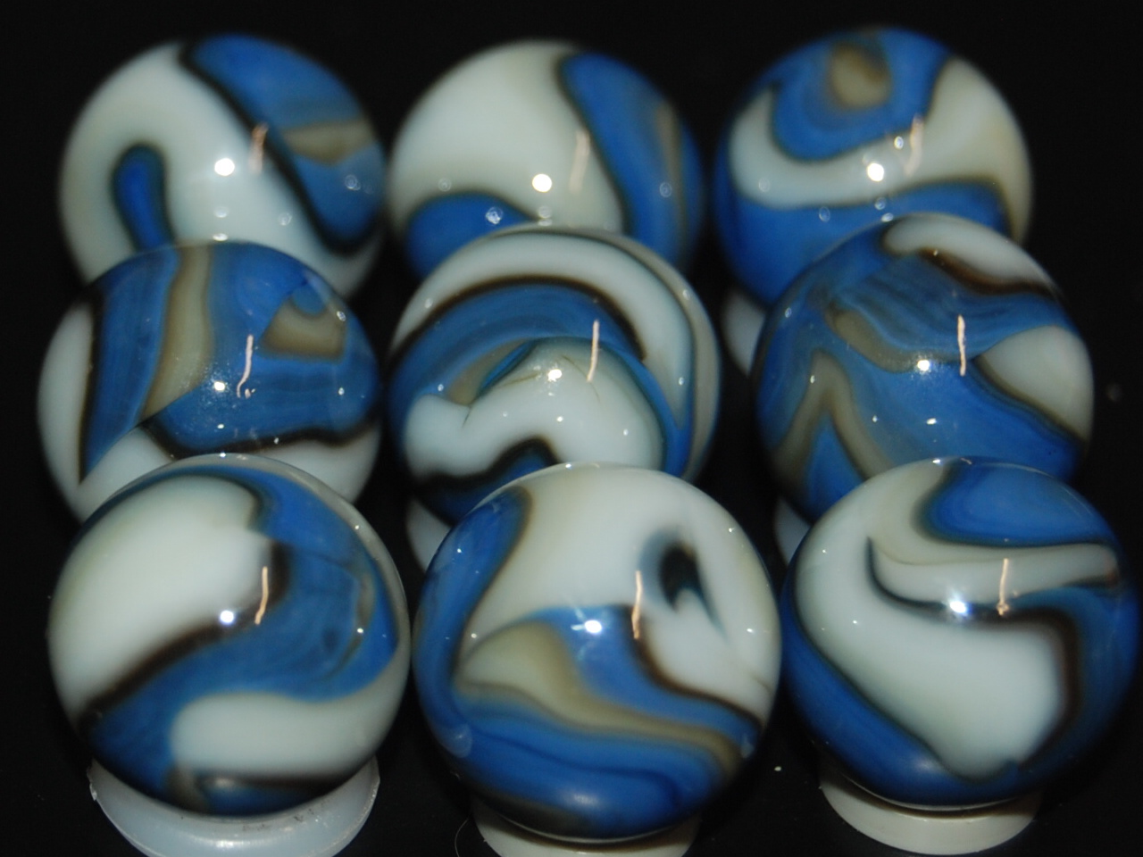 9 Beautiful Jabo Classic Marbles