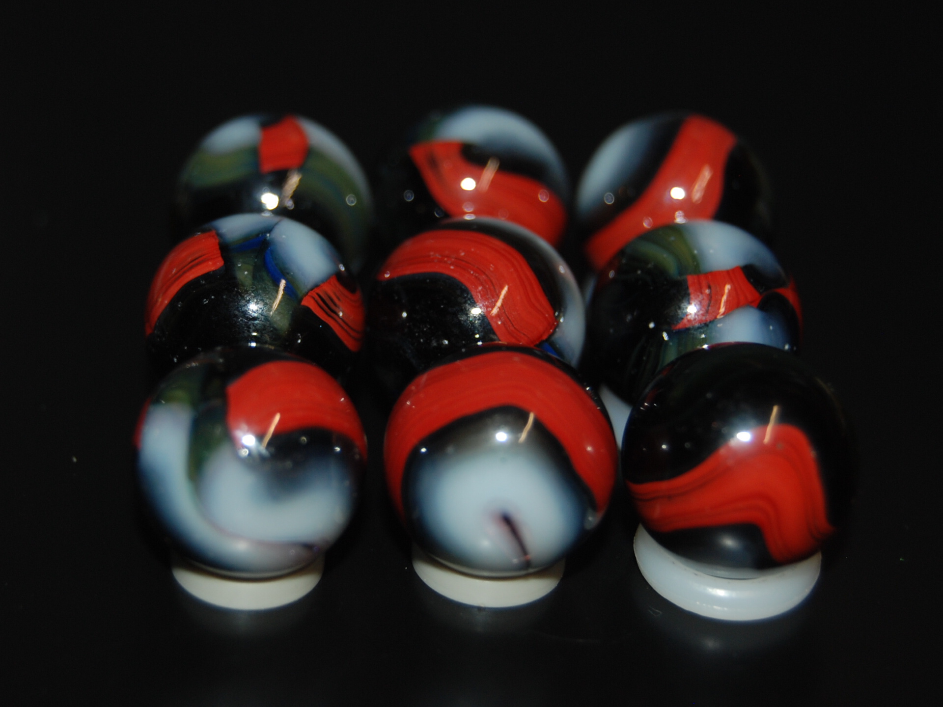 9 Beautiful Jabo Classic Marbles