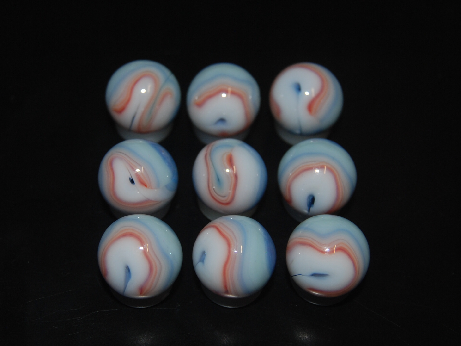 9 Beautiful Jabo Classic Marbles