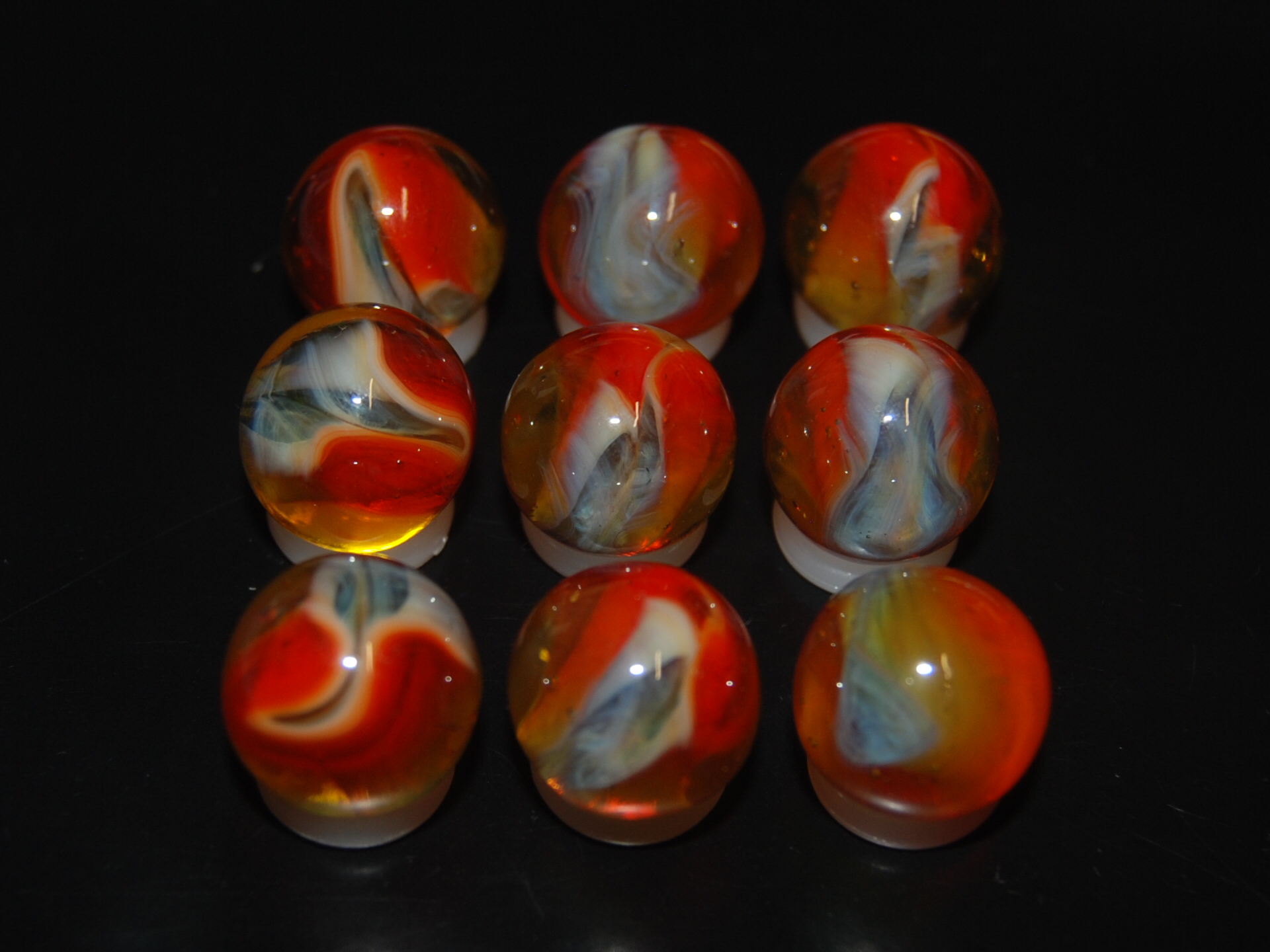 9 Beautiful Jabo Classic Marbles