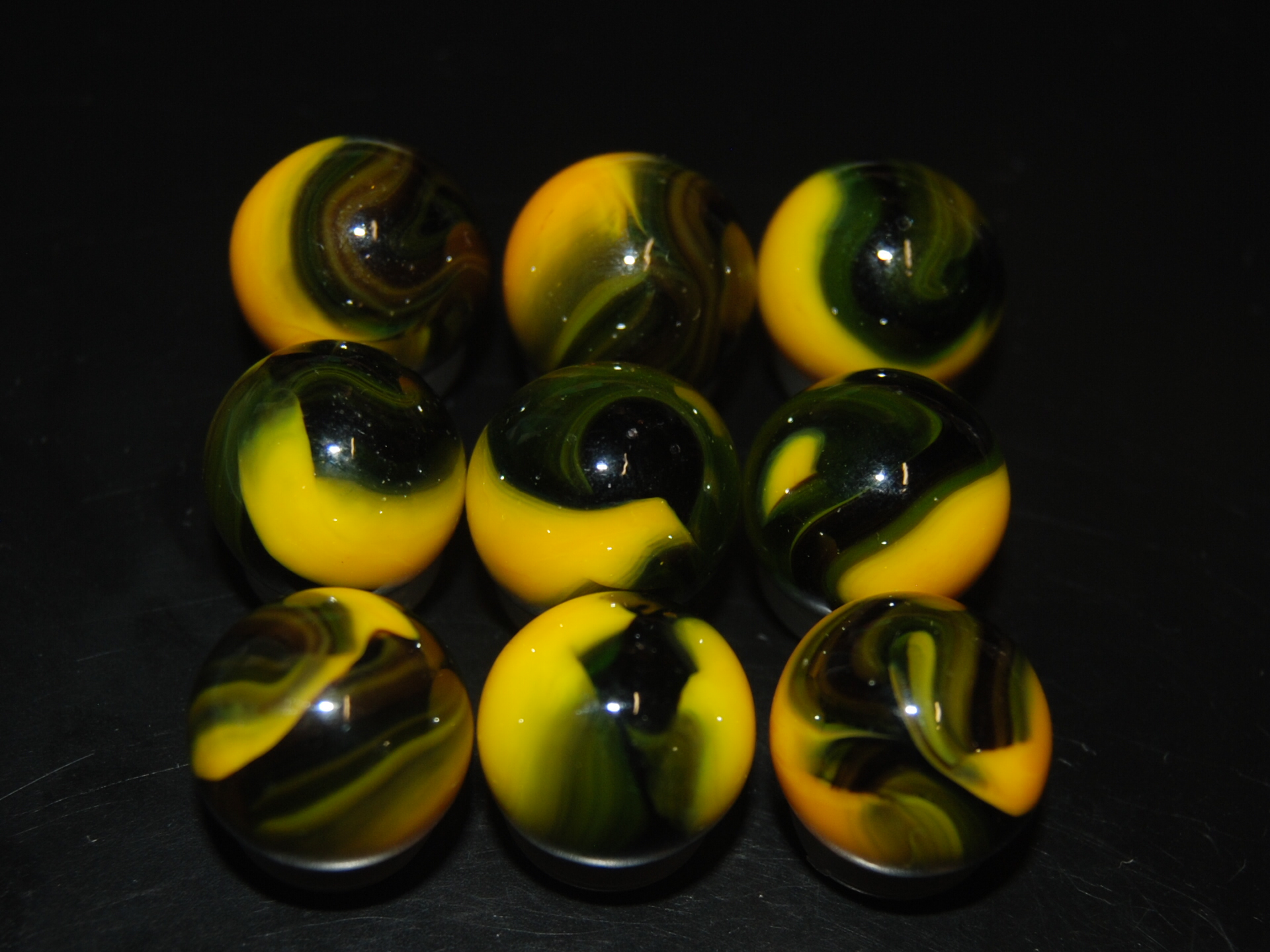 9 Beautiful Jabo Classic Marbles