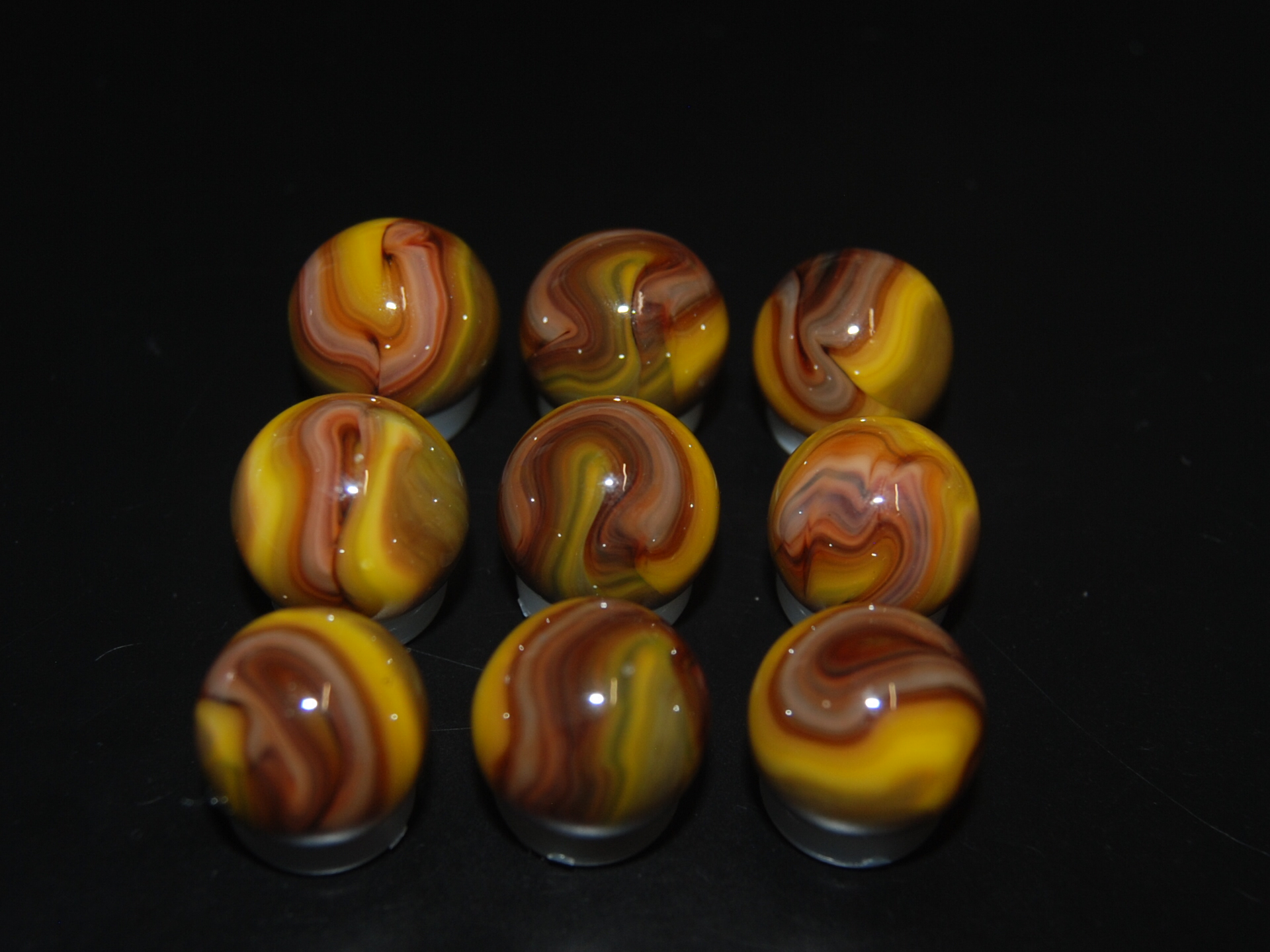 9 Beautiful Jabo Classic Marbles