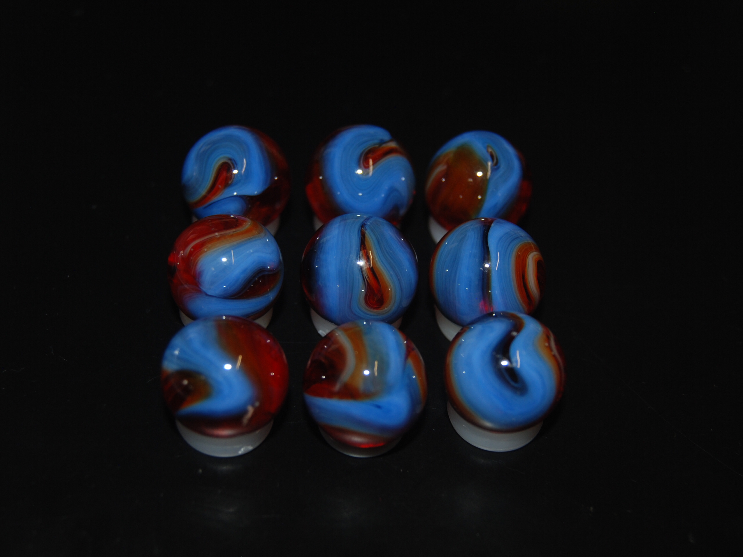 9 Beautiful Jabo Classic Marbles
