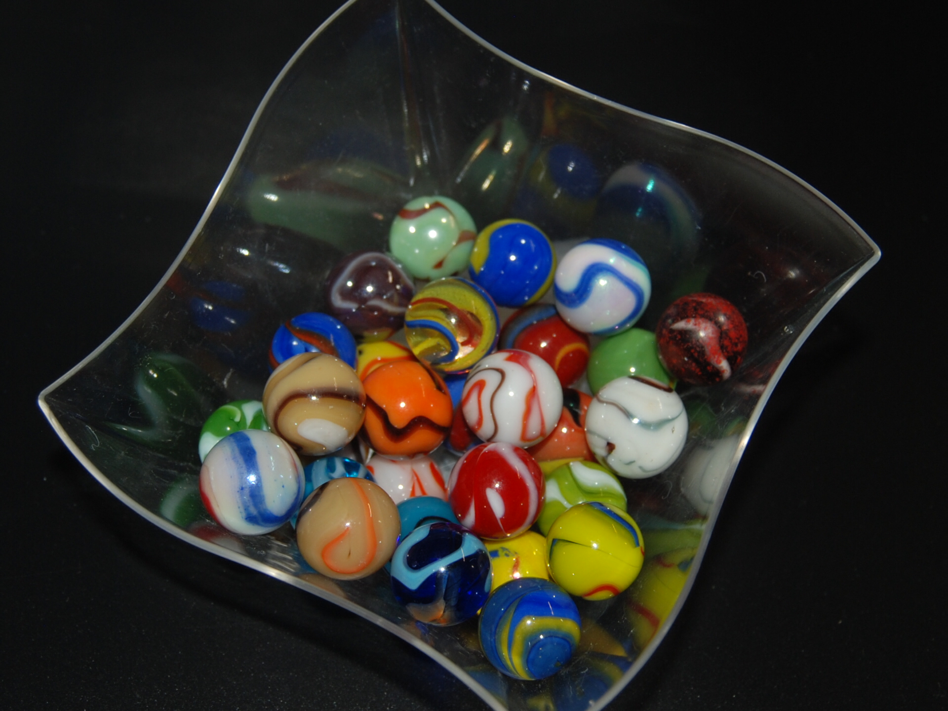 Mega marbles " Mixed Lot" Player Marbles