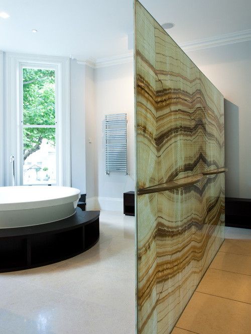 Latest Bathroom Onyx Tile Model