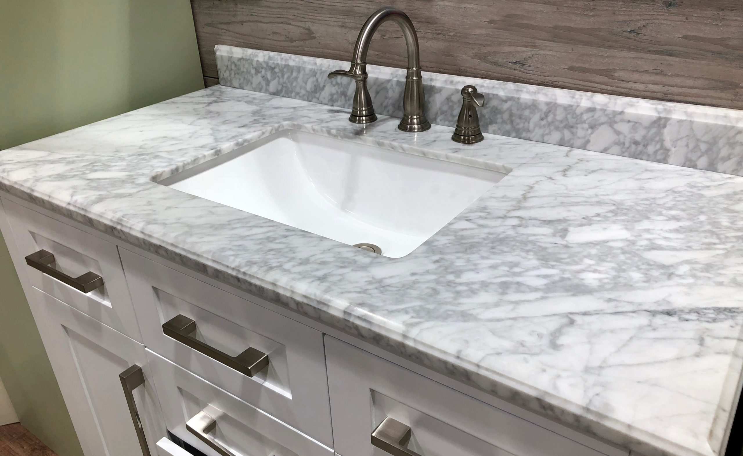 Custom Cultured Marble for Vanity Tops in Bathrooms