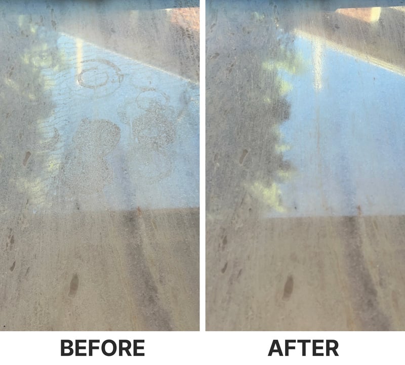 Remove Rings on Marble Counter in 3 Simple Steps Marble Rescue