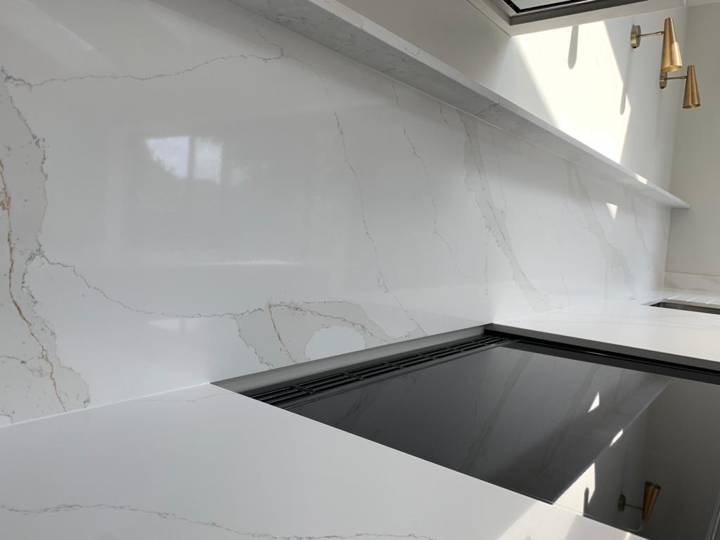 30mm Calacatta Oro Quartz Global Granite Marbles Ltd