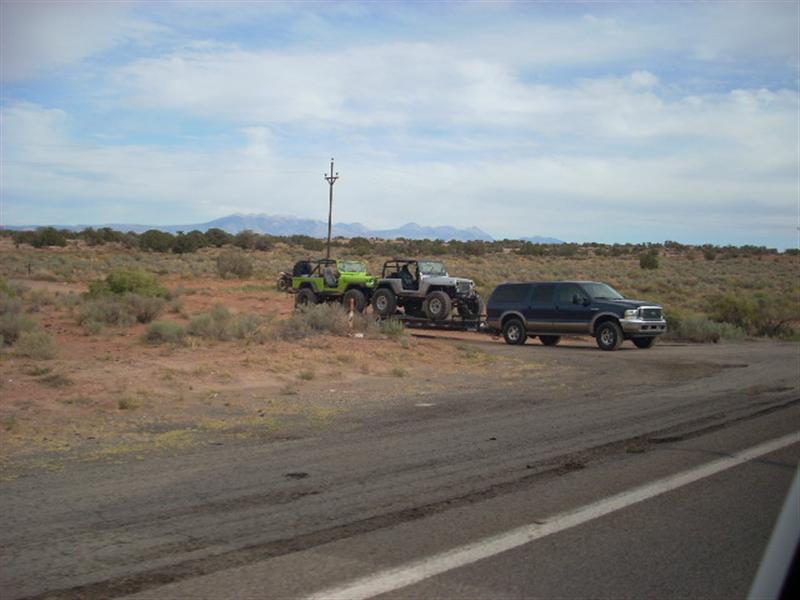 How long does the trailer need to be to tow 2 TJs? Page