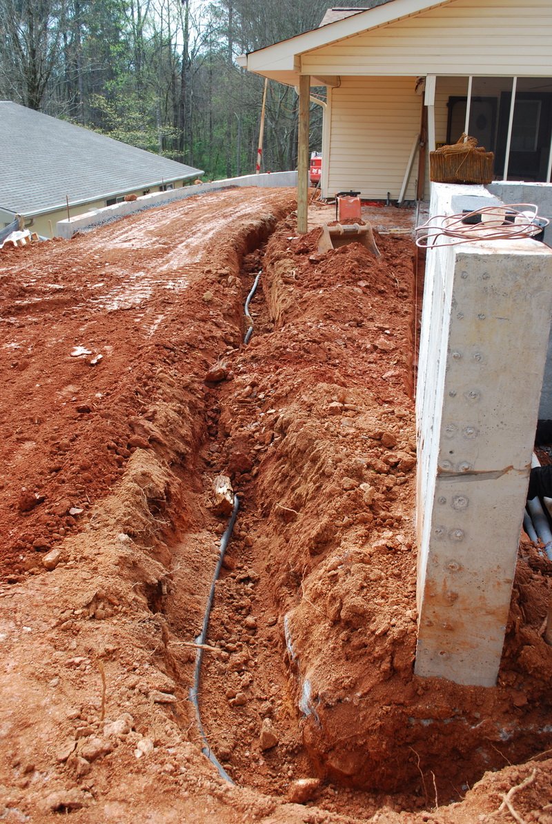 2012 Home Renovations Part 15 Rest of driveway by house removed