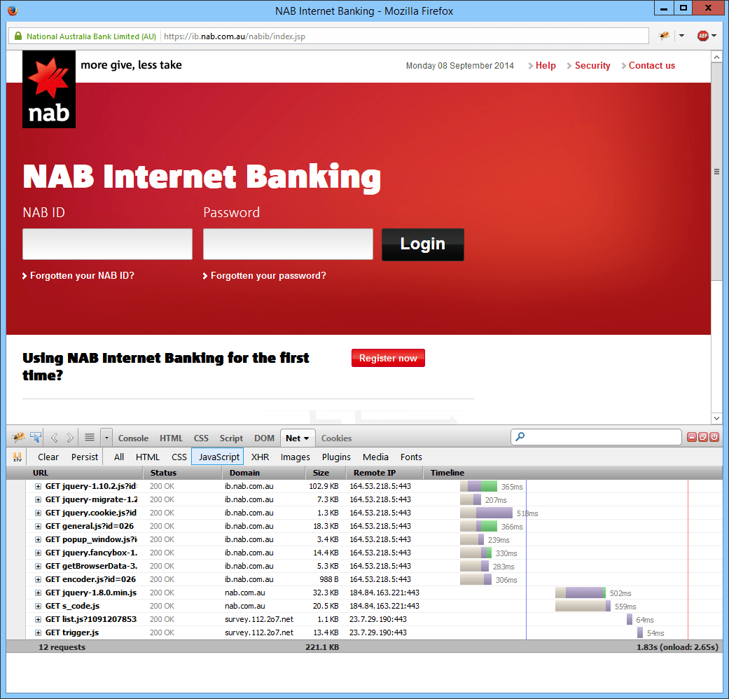 Risks with third party scripts on Banking sites Marc Durdin