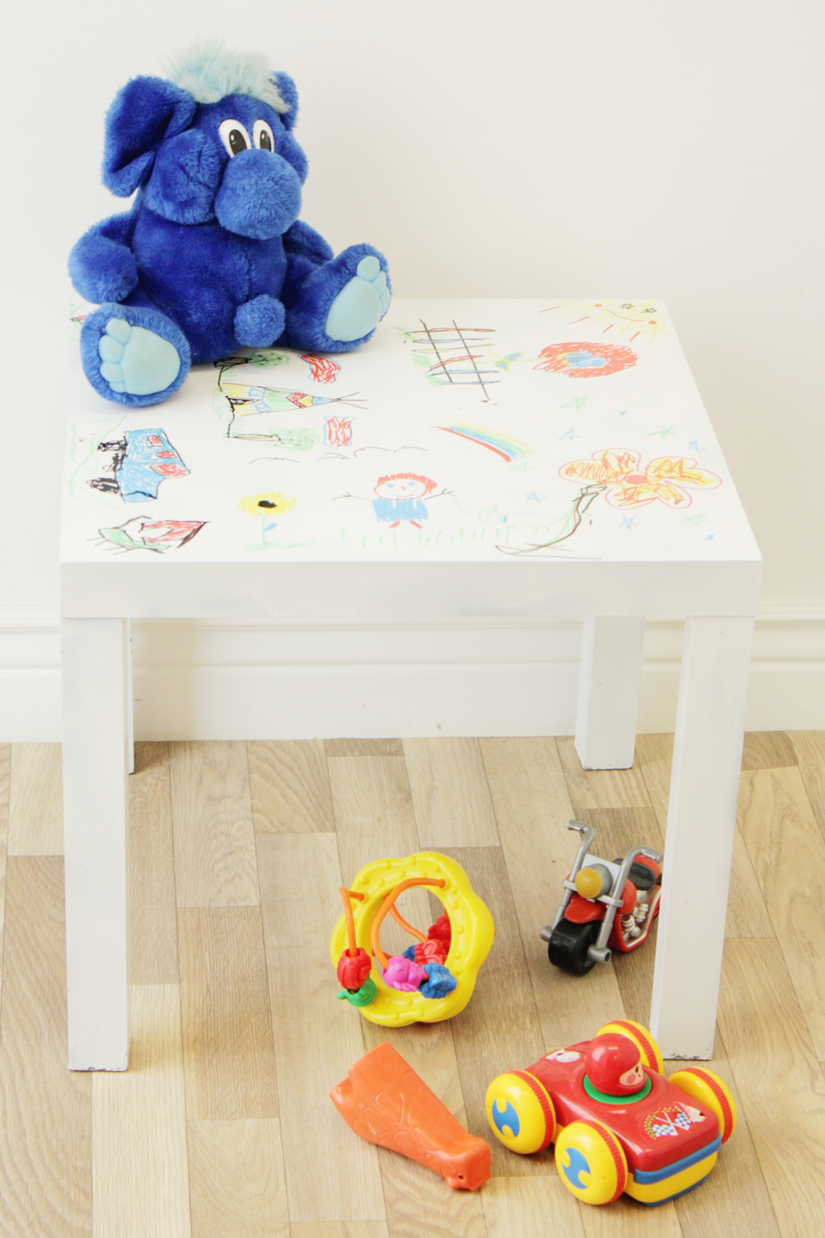 DIY Children's Art Table Marc and Mandy Show