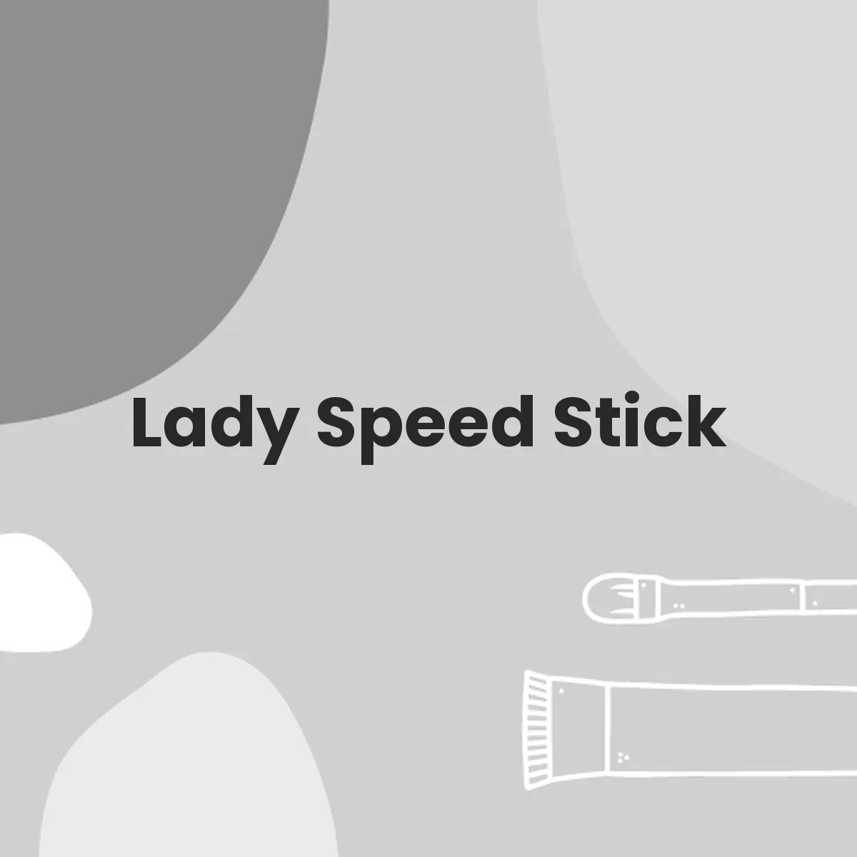 ¿Lady Speed Stick testa en animales? ¿Es una marca vegana?