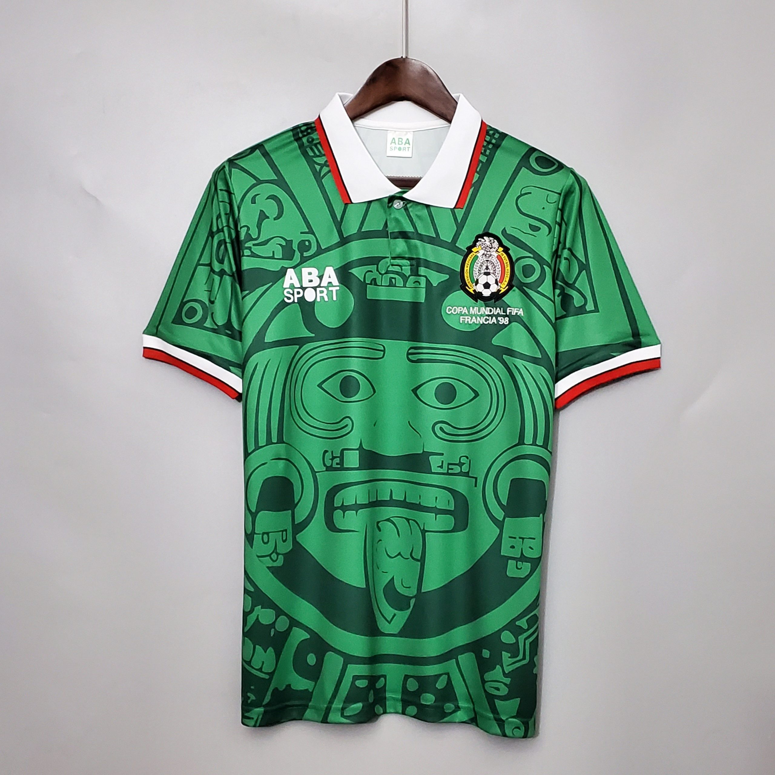 CAMISETA RETRO MÉXICO 1998 Marcas Jerez