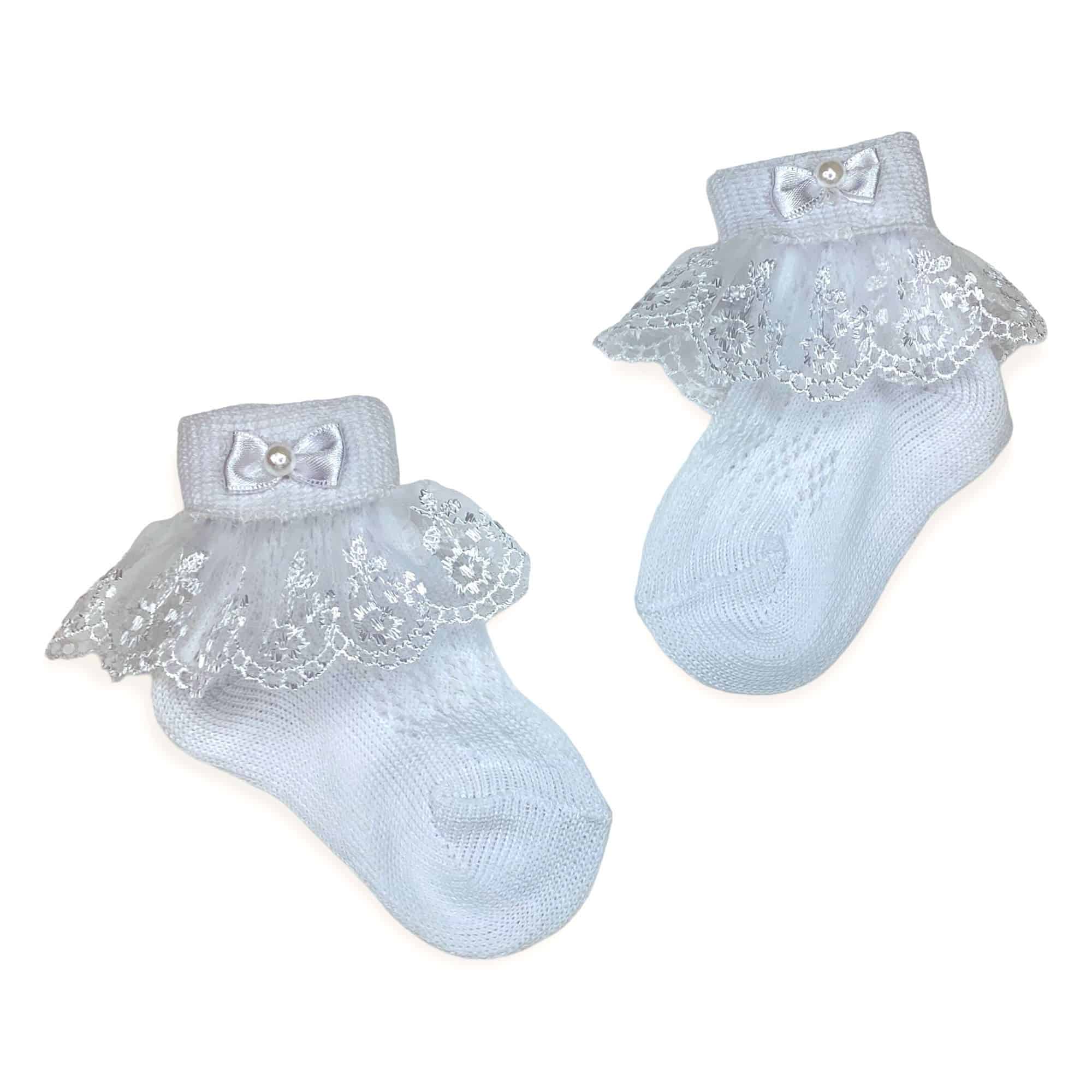 Christening Socks MARCELA