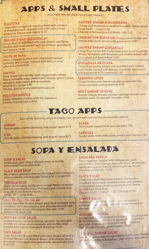 Marcela's Cocina Mexicana Mexican Dining