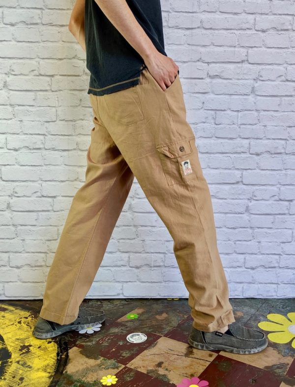 Mens Hemp Cargo Pants Hemp Clothing Marcel Hemp Santa Barbara CA