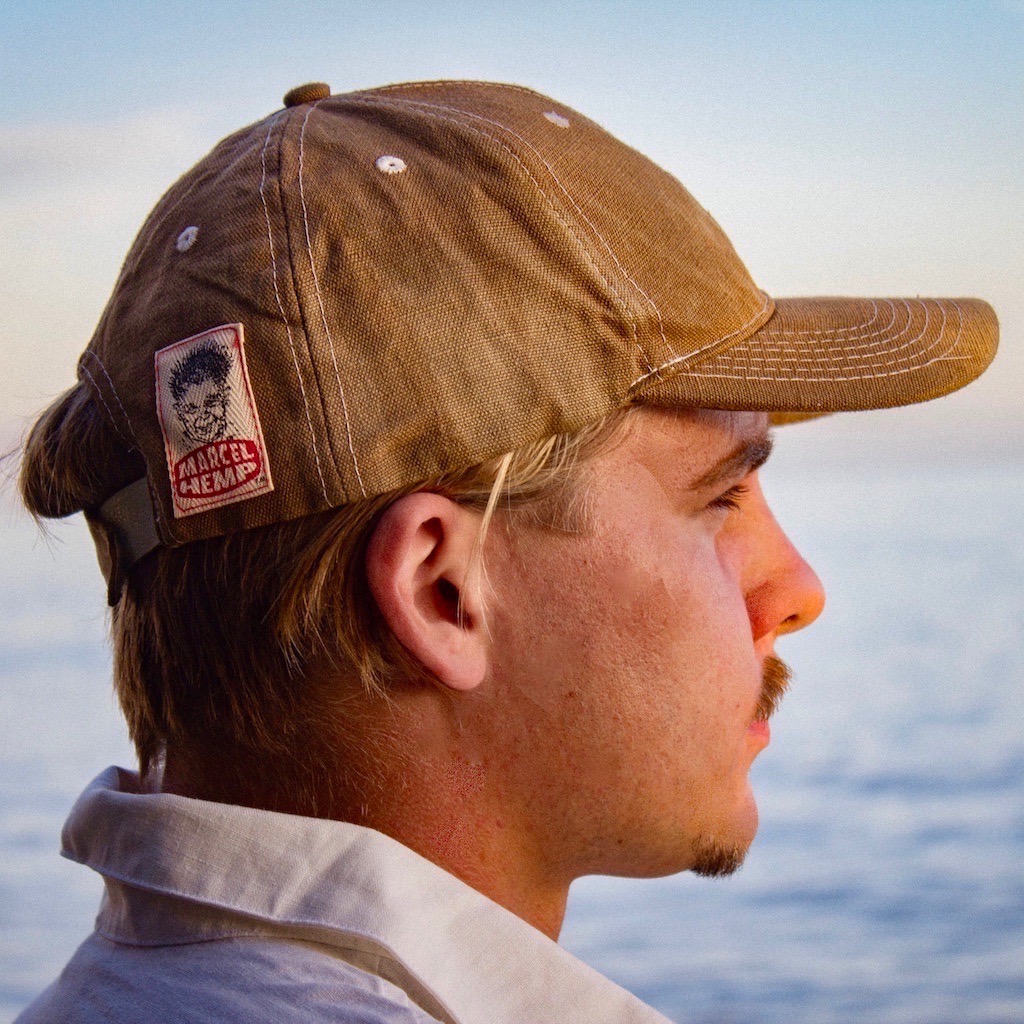 Hemp Baseball Cap Hemp Clothing Marcel Hemp Santa Barbara CA