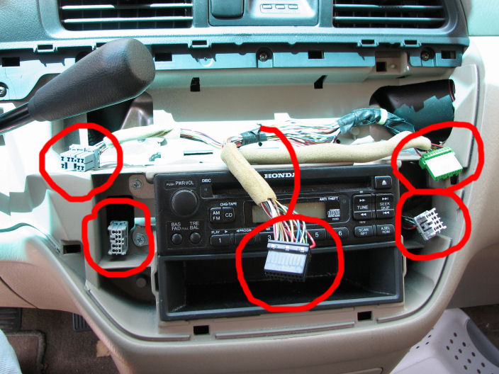 cars replacing the dash lights in a Honda Odyssey