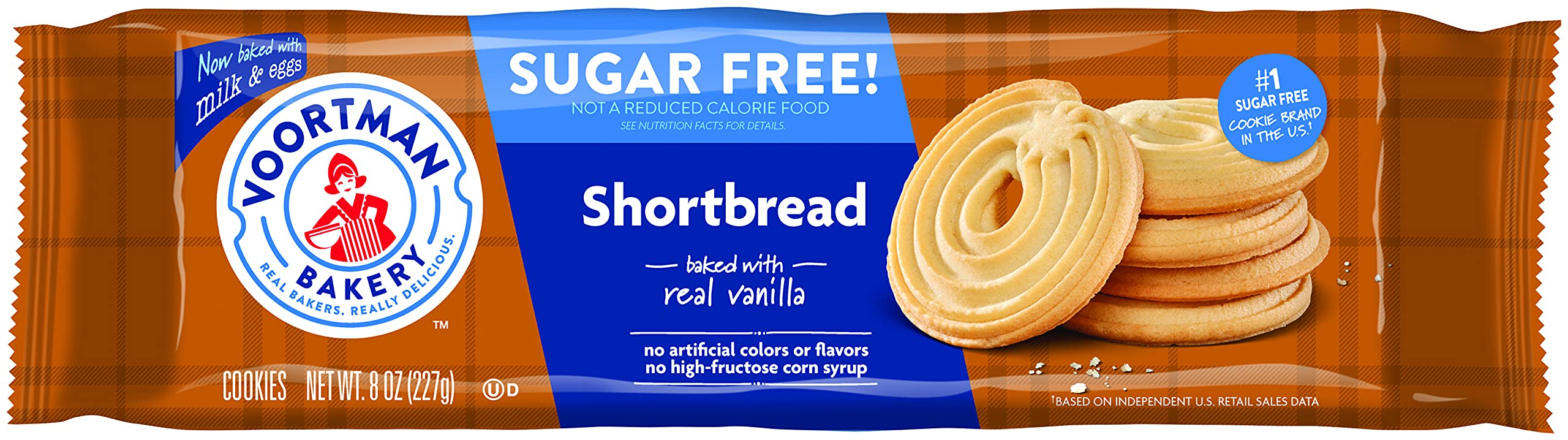 Voortman Bakery Sugar Free Cookies Shortbread