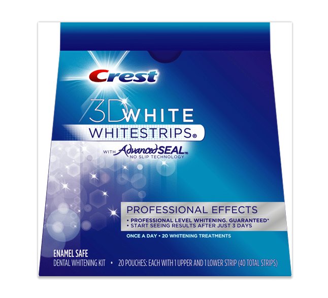 Crest 3D White Strips Professional Effects