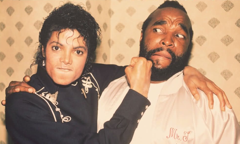 Michael Jackson and Mr T