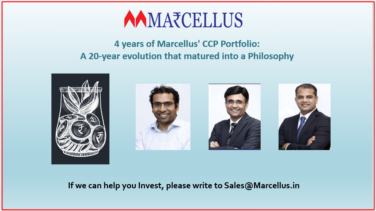 4 years of Marcellus' CCP Portfolio A 20 years evolution that led into a Philosophy