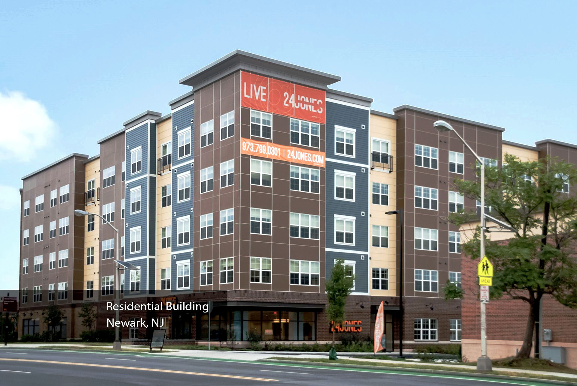 Springfield Ave Residential in Newark, NJ March Associates Construction