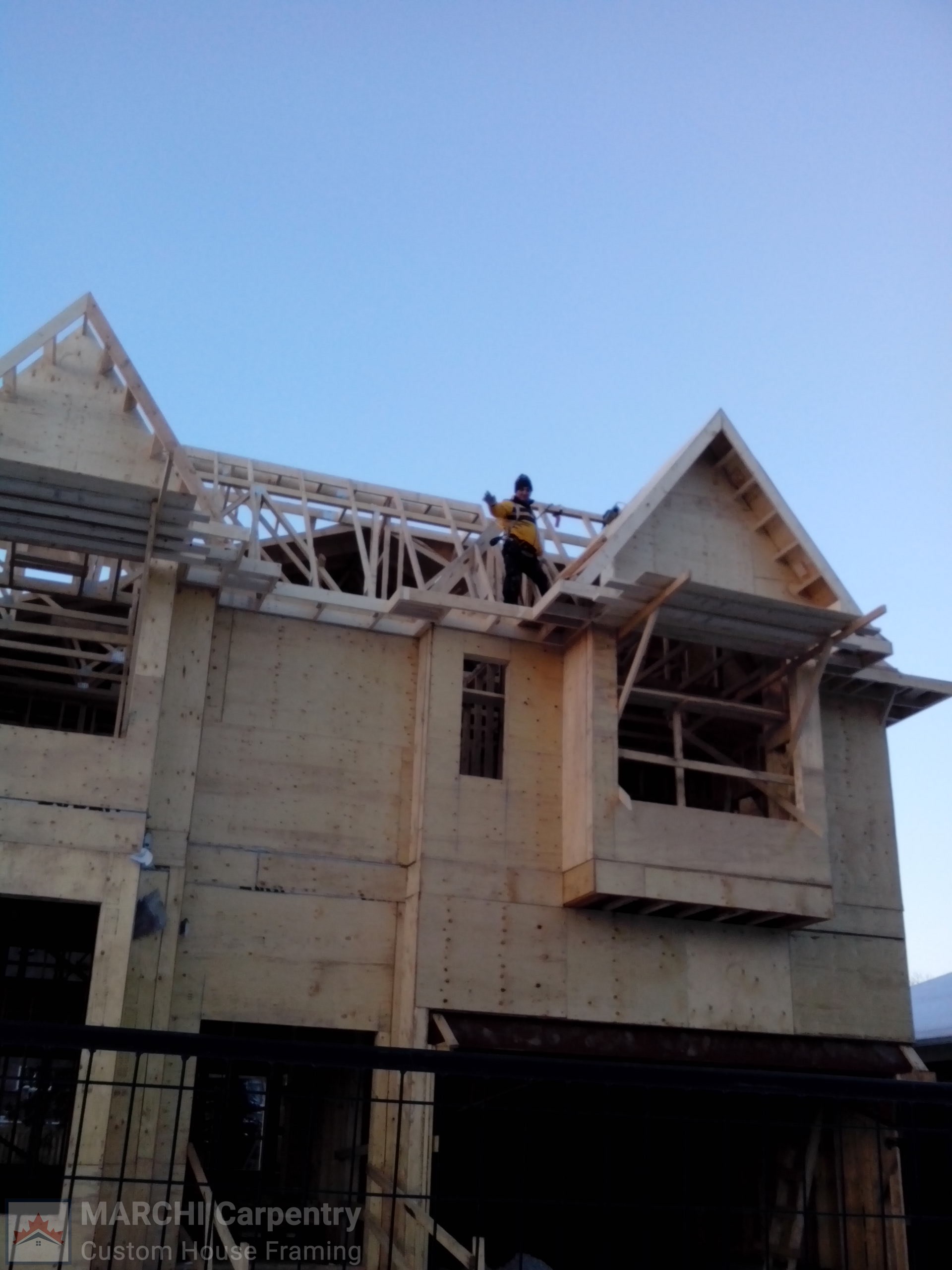 Custom House Framing Services Marchi Carpentry