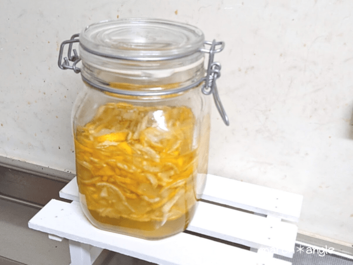 ゆず茶（ゆずシロップ）を作ろう＊ゆずと氷砂糖だけで作るレシピ まあちあんぐる