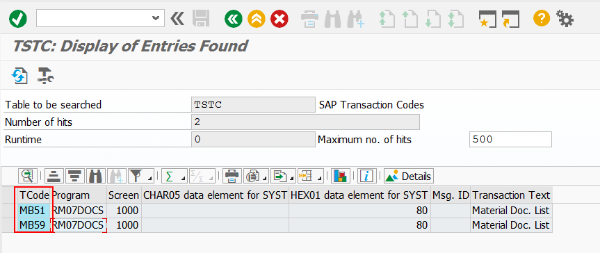 SAP How to find transaction by program name?