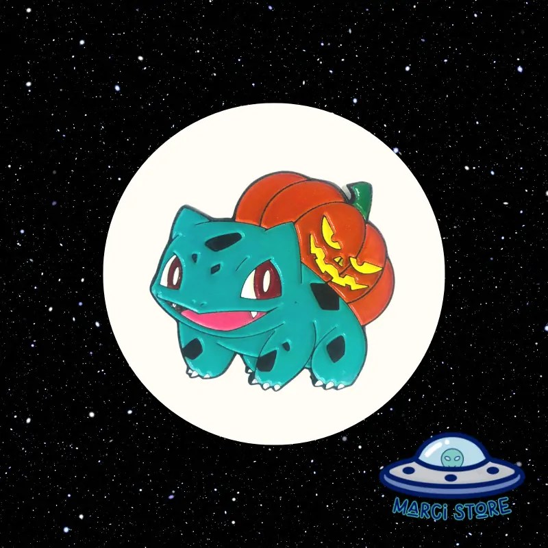 Bulbasaur Halloween Pin