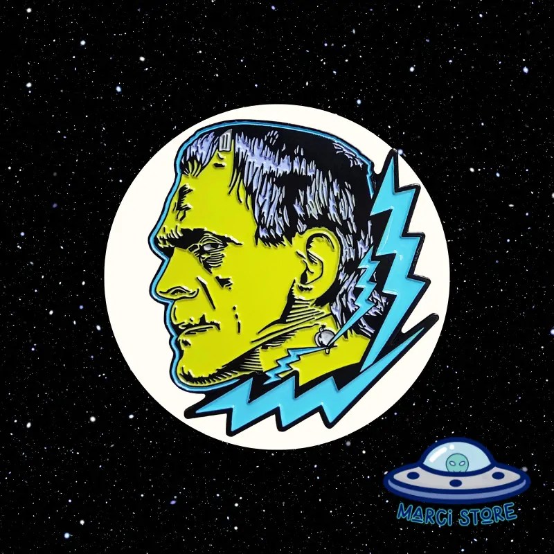 Pin Metálico Herman Munster Pin