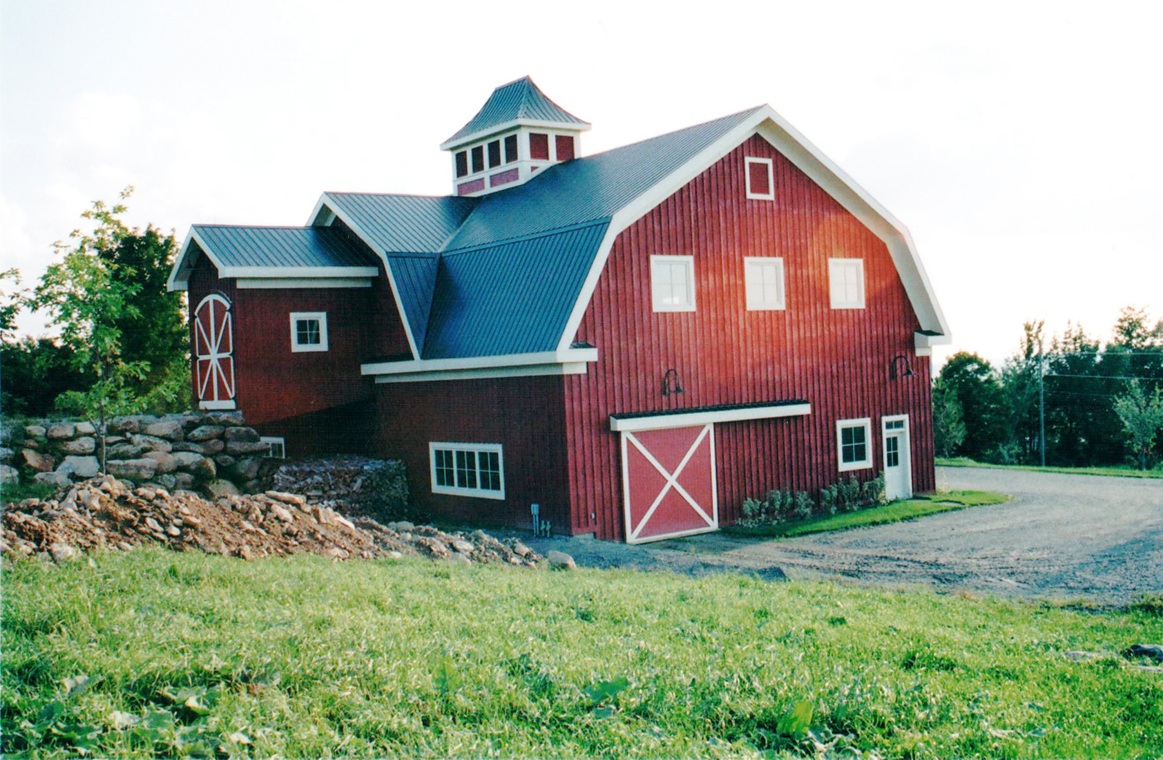 Construction d'un garage à Bolton dans les Cantonsdel'Est Coffrage