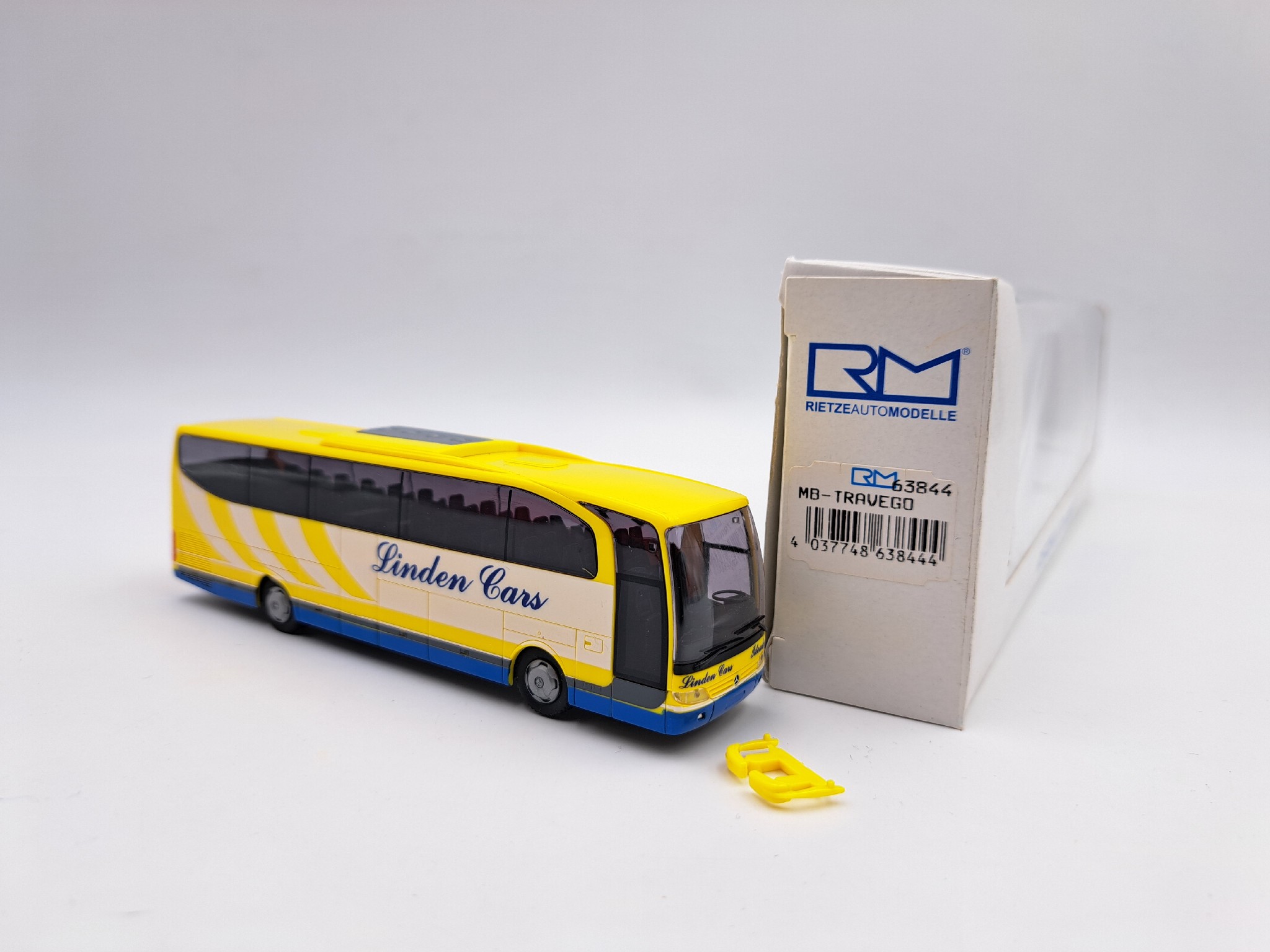 Rietze Mercedes Travego „Linden Cars Rotselaar Belgien“ 63844 187 /RIB762