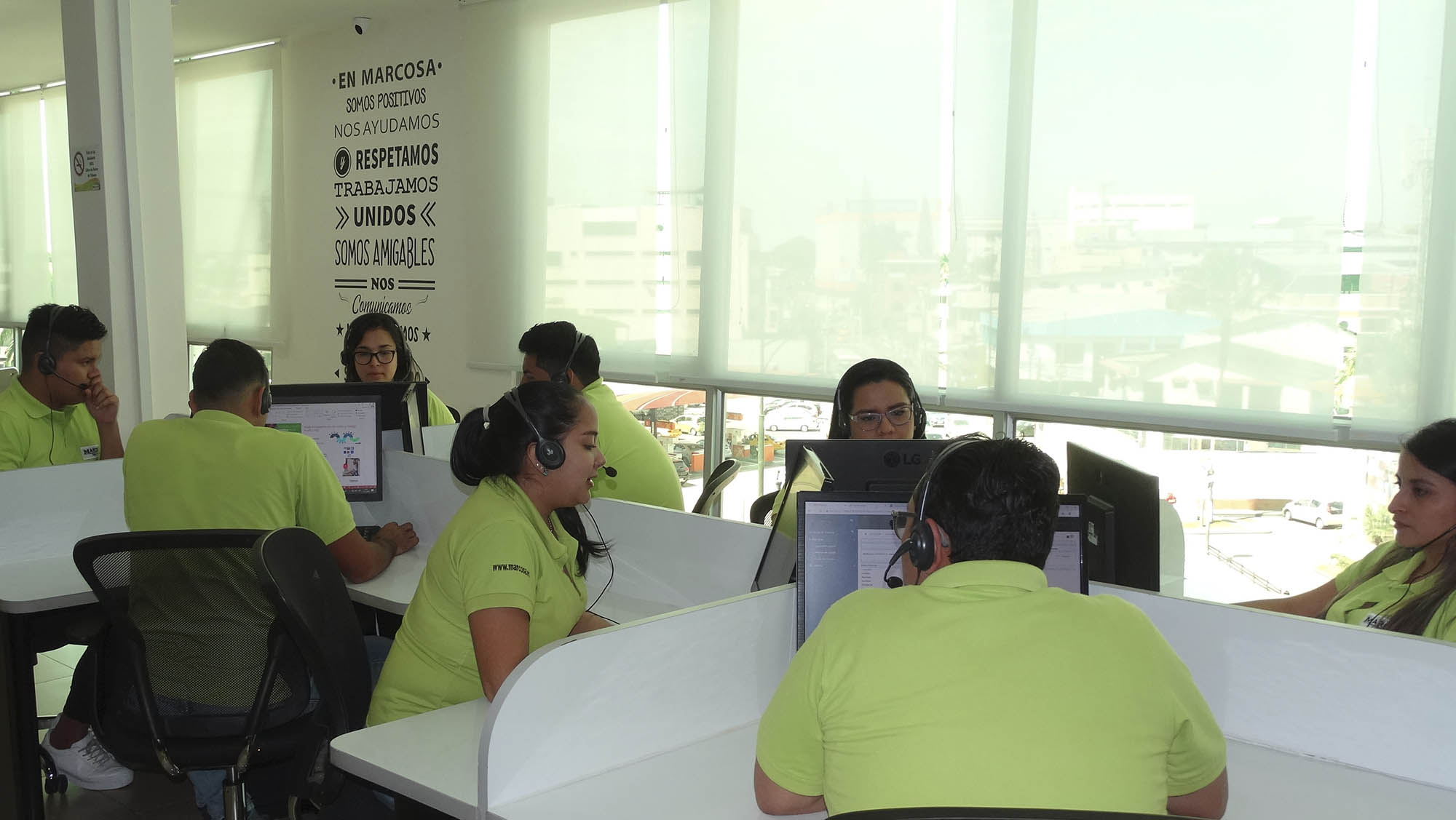 Sobre nosotros Marcosa, Contact Center en Guayaquil