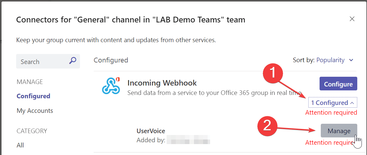 Microsoft Teams Webhook update required Marco Scheel aka