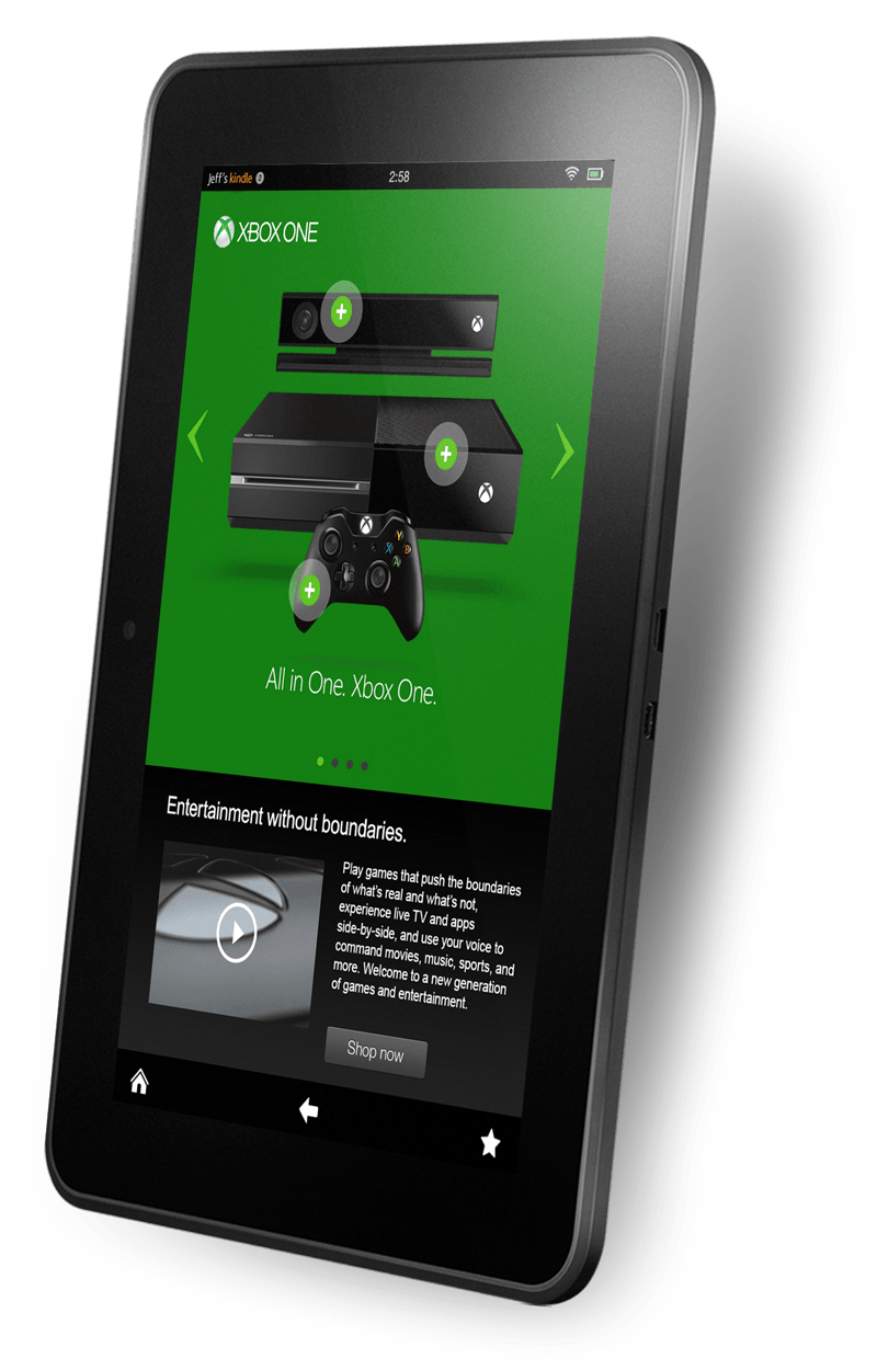 Amazon Custom Kindle Fire Marcus Pape System Design & Product Strategy