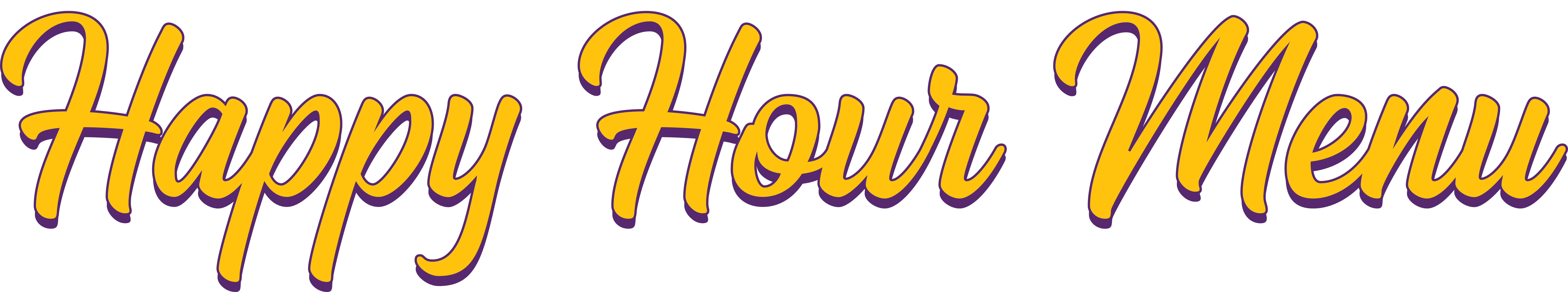 Happy Hour Menu Mardi Gras Tuesday