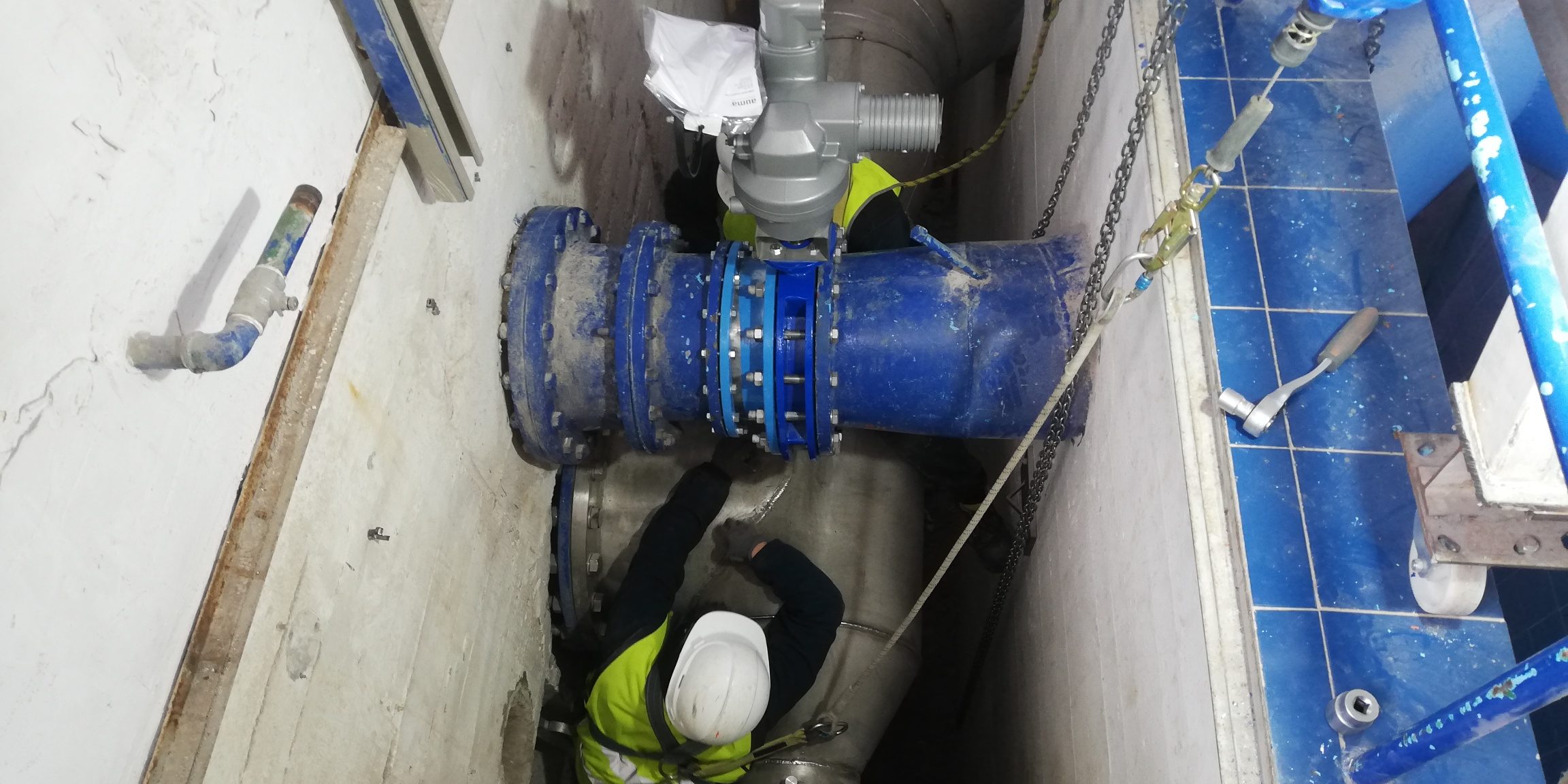 A punto de concluir las obras que Marea realiza en la ETAP Lancha del