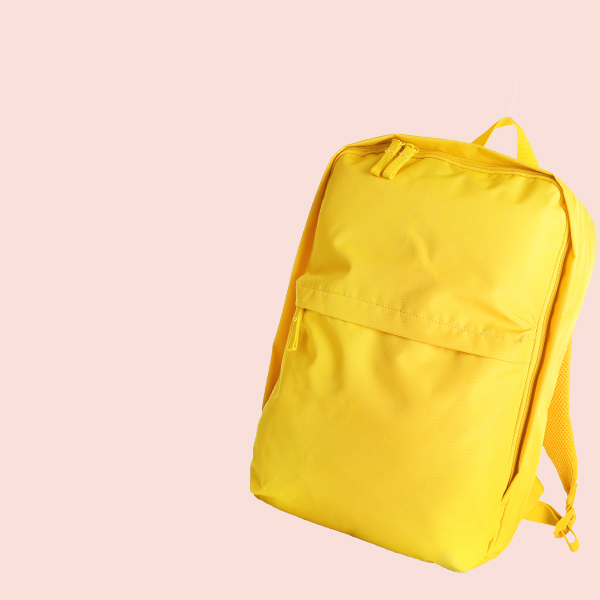 Yellow Backpack Marée