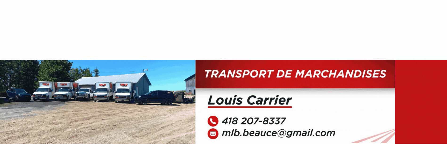 Compagnie de transport en Beauce