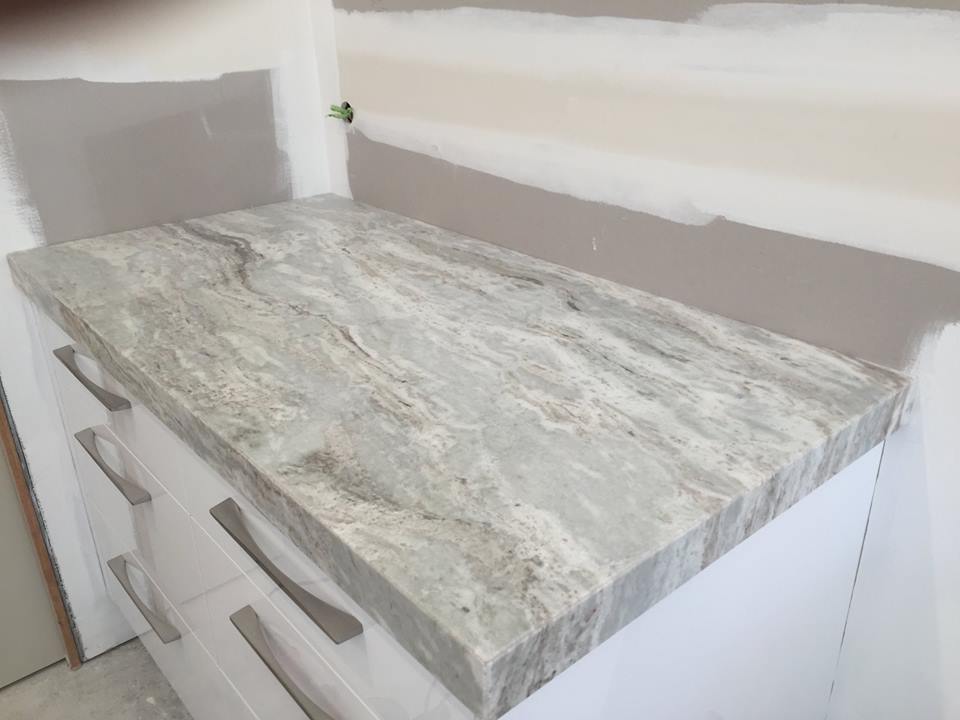 Medusa Quartzite Kitchen Install Marella Granite & Marble