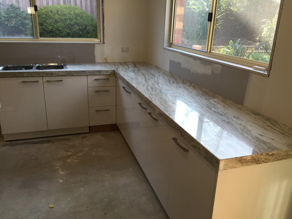 Medusa Quartzite Kitchen Install Marella Granite & Marble