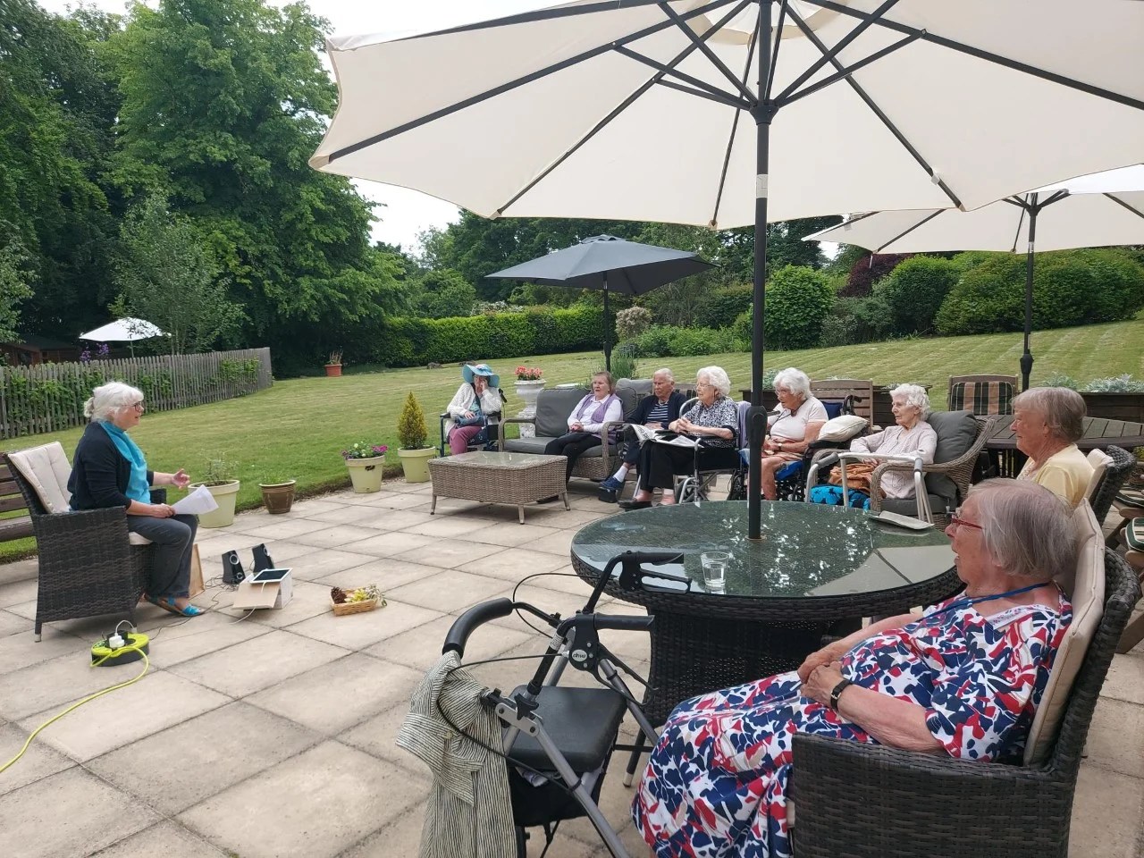 Rev Ruth holds her 1st church service again at Margaret House